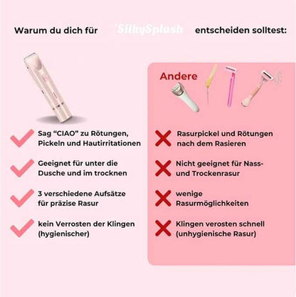 dual head electric shaver