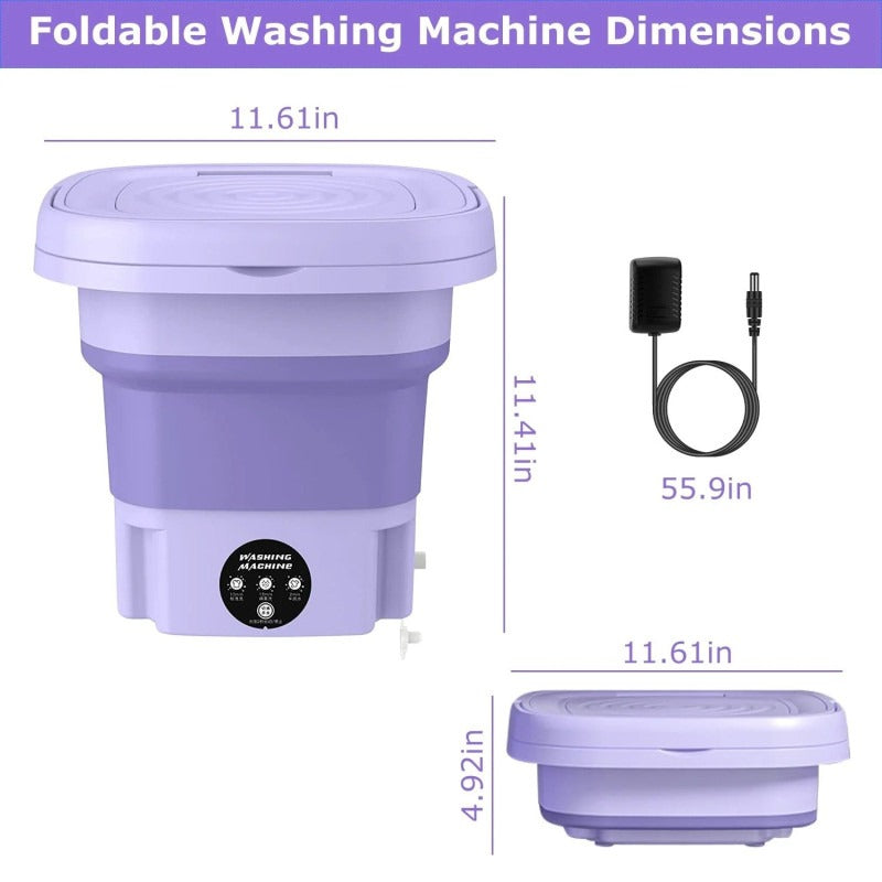 Mini Foldable Washing Machine